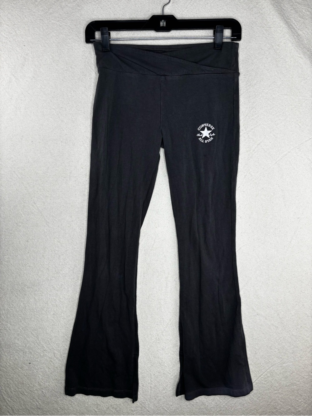 Converse all star girls large leggings grey / black